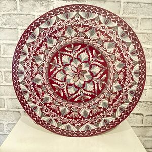Hand Painted Spiritual Mandala. 18” diameter. Art – Meditation & Home Decor